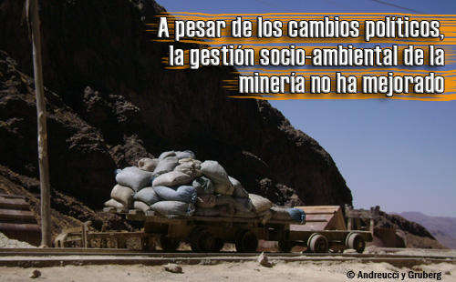 La minería en Bolivia sigue siendo irresponsable